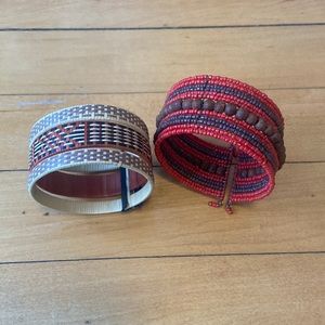 Boho bracelets - set of 2